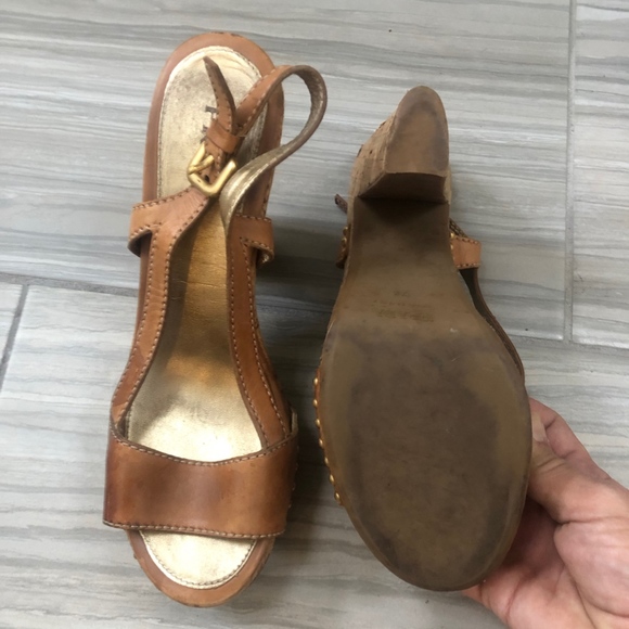 Vintage Prada Sling backs with Cork Sole - Picture 4 of 4